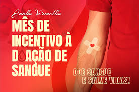 Junho vermelho: ações de mobilização pelo Dia Mundial do Doador de Sangue trazem o tema ‘Sua doação vale ouro’